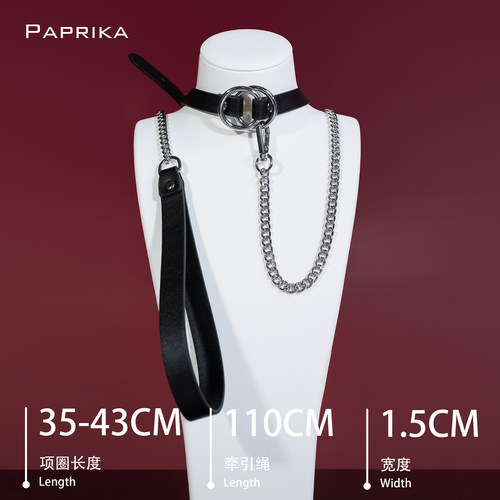 双环项圈定制刻字k8k9颈圈puppy小狗链牵引绳choker
