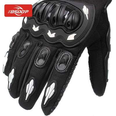 BSDDP机车骑行手套四季通用摩旅骑士户外手套防摔防滑透气骑车