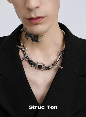 StrucTon不规则未来感朋克项链