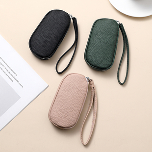 2025新款手提钱包女简约高级感带钥匙扣零钱口红包便携随身零钱包