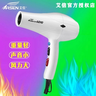 艾信6010电吹风机大功率防摔静音超轻家庭用理发店发廊专用吹风筒