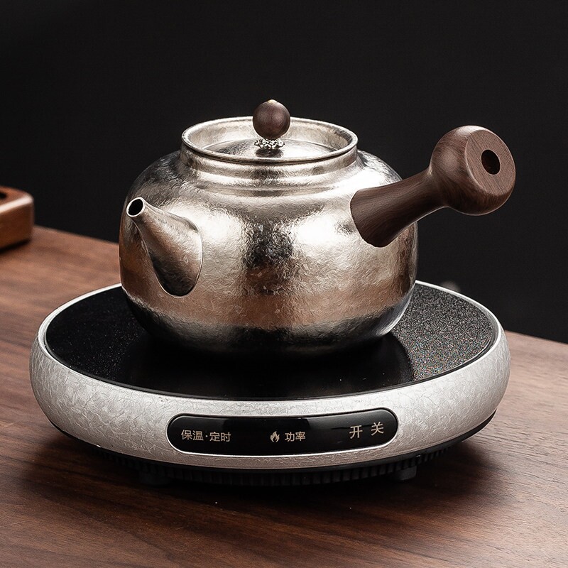 钛壶纯钛全钛烧水壶煮茶炉电陶炉
