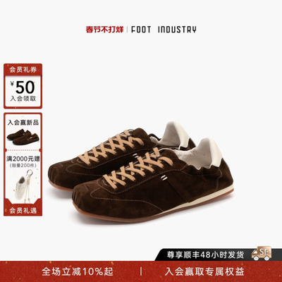 FOOTINDUSTRY足下方头芭蕾舞鞋