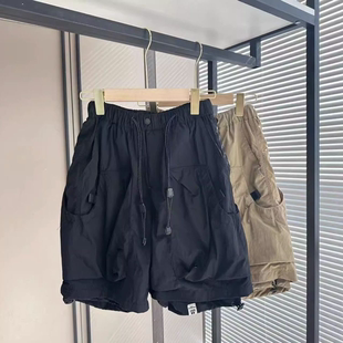 戶外運(yùn)動(dòng)速干工裝 大口袋百搭五分褲 男士 寬松透氣機(jī)能短褲 新款 夏季