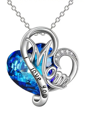 Mother's Day Gift Necklace Female Summer Heart-shaped