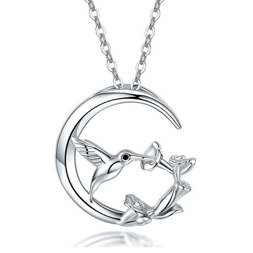 Cute Animal Floral Necklace Morning Glory Flower Cute