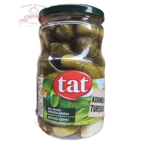 TAT塔特醋渍黄瓜青瓜蔬菜泡菜 pickled cucumber 680g土耳其进口