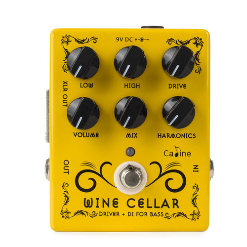 卡铃Caline CP-60 Bass Driver+DI box Effects Pedal