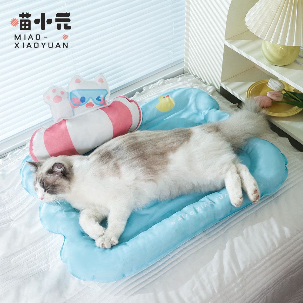 喵小元|猫咪冰窝夏天降温用凉垫夏季狗狗凉席睡垫猫垫子宠物冰垫,宠物/宠物食品及用品,猫狗垫子,淘宝优惠券,粉丝福利购,淘宝优惠卷