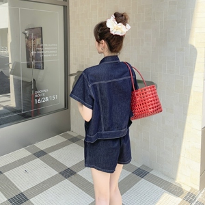 夏装新款  夏装牛仔三件套 RF2C036-T398-P155-K228图片