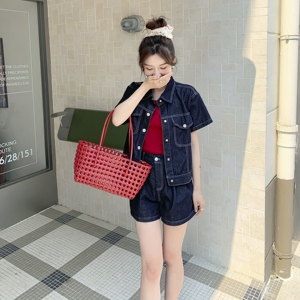 夏装新款  夏装牛仔三件套 RF2C036-T398-P155-K228图片