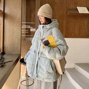 幼稚 晴山蓝收腰羽绒服 2C036-M315-P245-K390图片