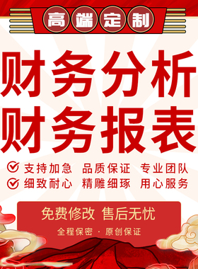 代写财务报表公司年报数据盈利能力投入产出资产负债表杜邦分析撰
