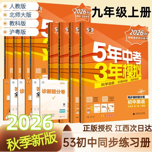 秋季53九年级上册同步练习