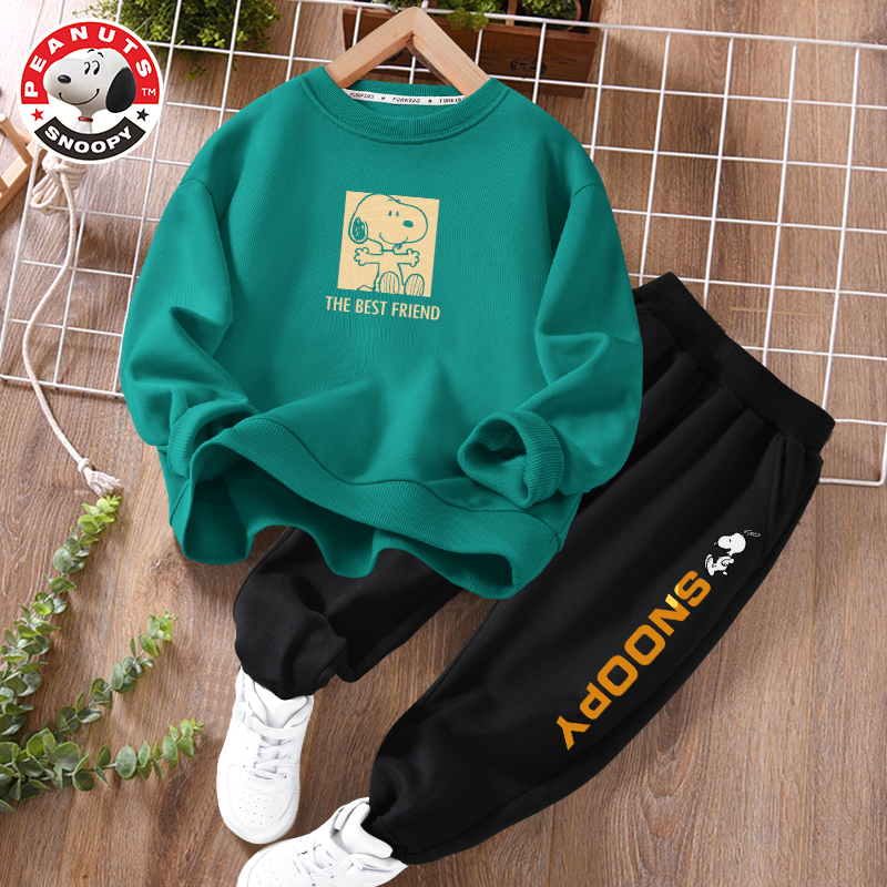 男童裤子潮帅气时髦炸街套装