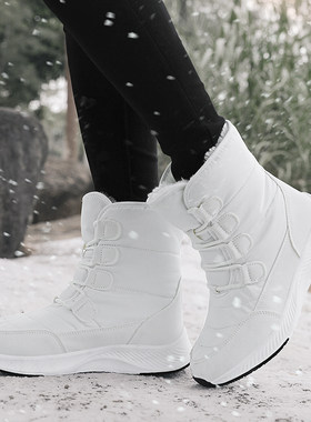 东北户外过冬大棉雪地靴女