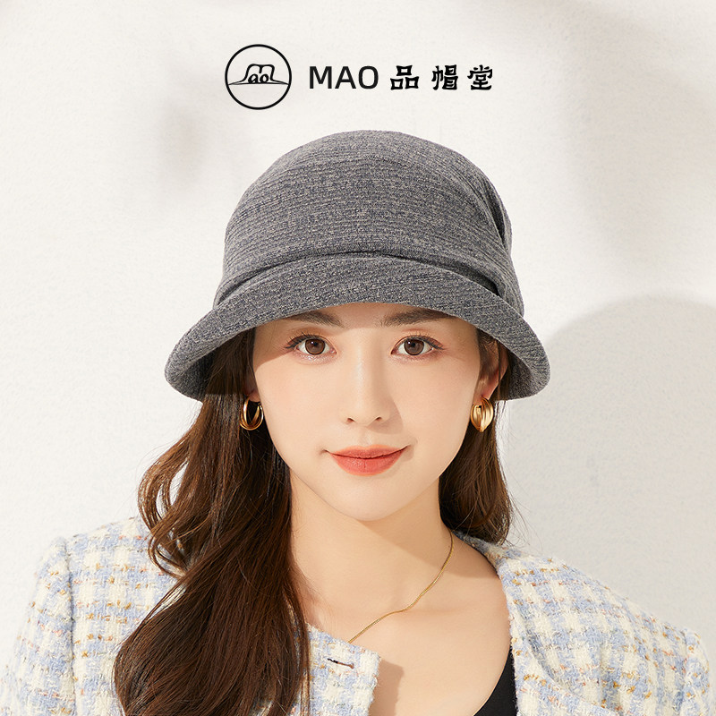 MAO品帽堂 泰国进口卷边渔夫帽女士秋冬新款保暖时尚百搭日系盆帽,服饰配件/皮带/帽子/围巾,帽子,淘宝优惠券,粉丝福利购,淘宝优惠卷
