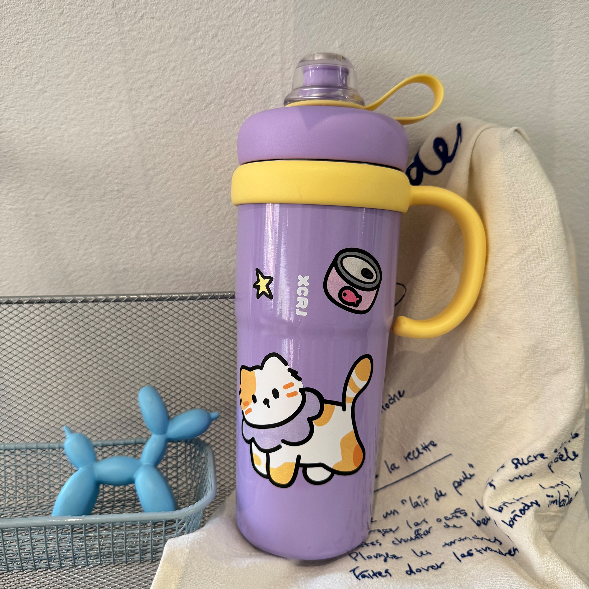 小茶日记2025新款水杯学生专用