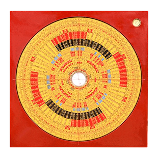 吉祥居李居明旗舰店正品李居明八运跨九运罗盘李氏三元罗经盘摆件