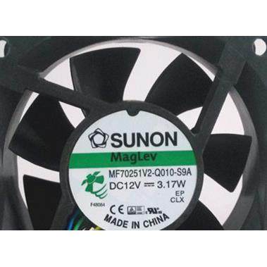 新款SUNON建准 7025 MF70251V2-Q010-S9A DC12V 3.17W 4线散热风