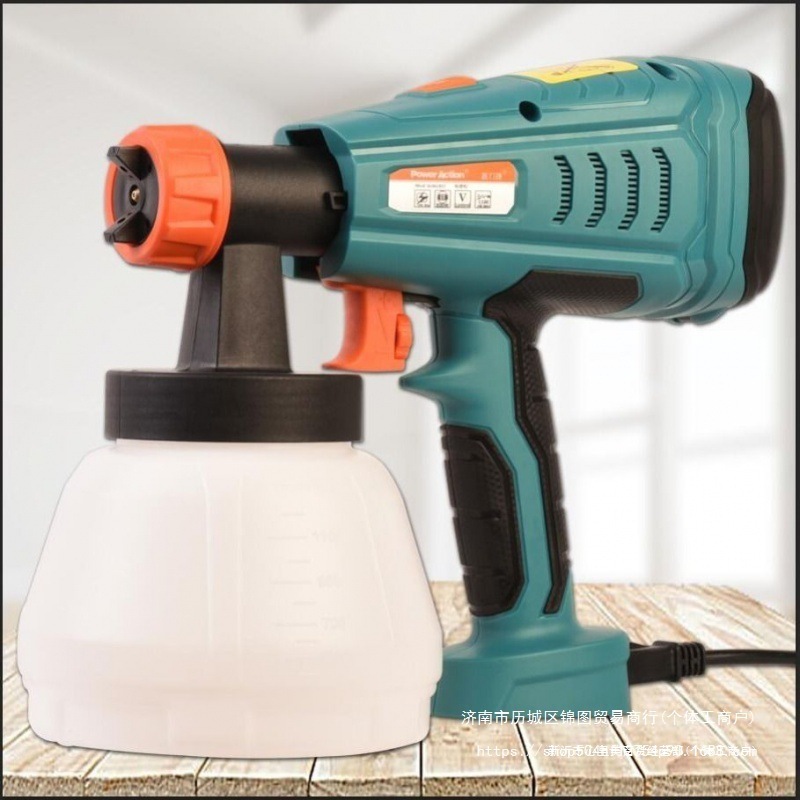 普力捷乳胶漆喷涂机油漆涂料喷漆机电动喷漆枪喷漆工具电动喷枪