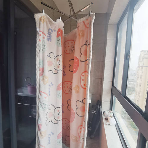 加长加厚超大晾被架不锈钢晒衣架十字折叠晒床单凉被套架子