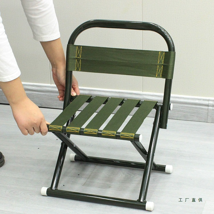小板凳靠背户外便携折叠椅子钓鱼椅子家用折叠凳子加厚小马扎结实