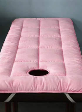美容院按摩床垫被褥 美容床垫垫被子60*18070*190*80加厚床垫带洞