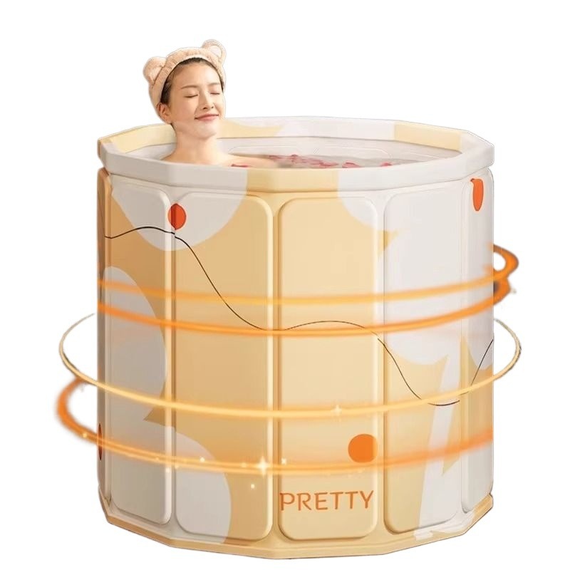 泡澡桶大人折叠洗澡桶泡浴桶家用儿童冬天全身沐浴缸女士可坐浴盆