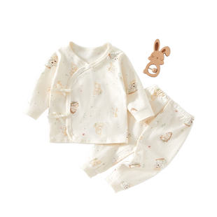 新生婴儿衣服春秋季纯棉分体套装a类春装初生宝宝秋冬贴身男52码9