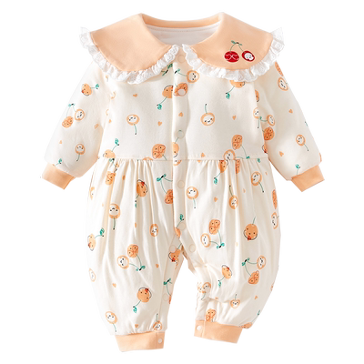 小聪熊婴儿棉衣加棉加厚冬连体衣