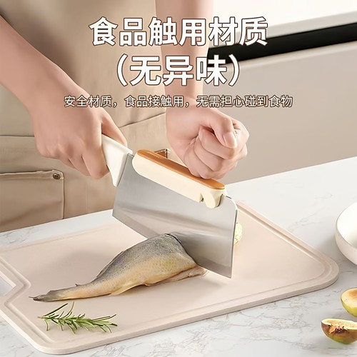 刀背助力护手新款加厚自带磨刀