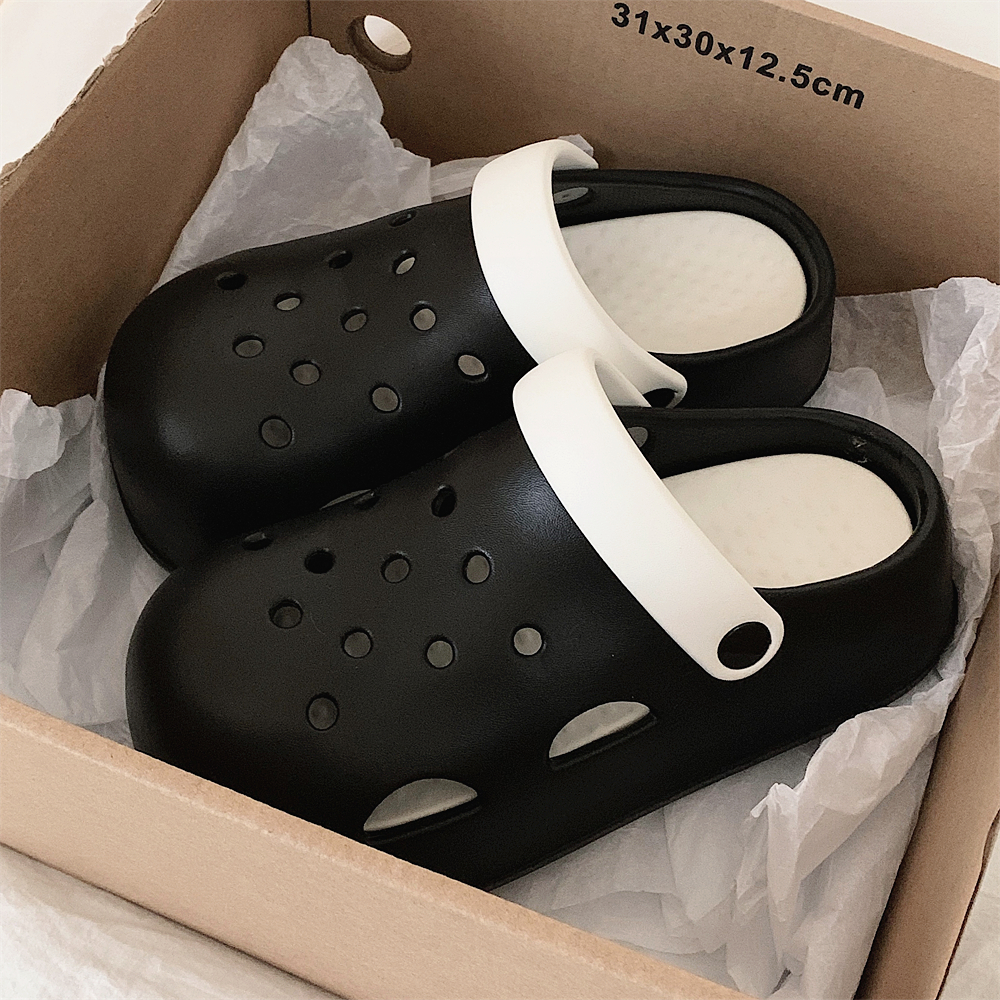 时尚个性拼色街头风休闲沙滩凉拖