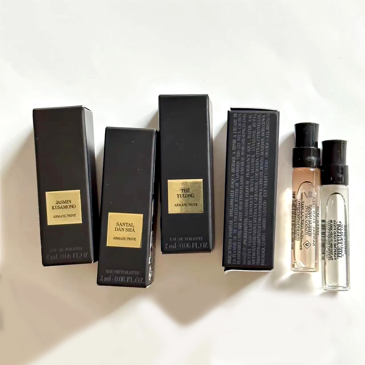 阿拉伯玫瑰绿色孔雀石香水小样