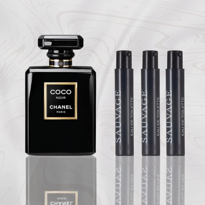 可可小姐黑色巴黎蔚蓝香水小样