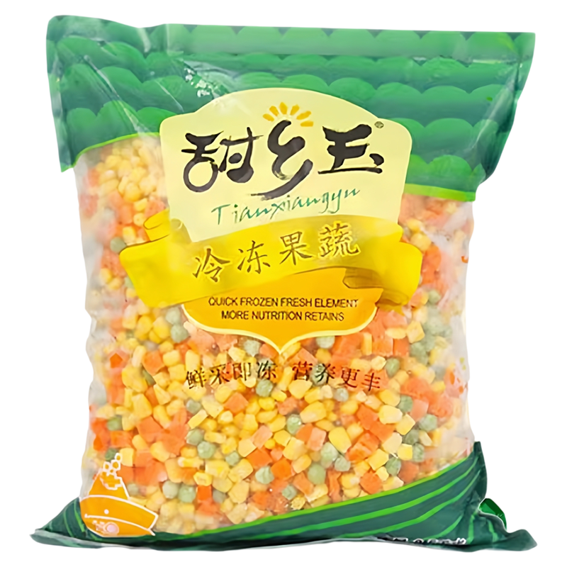 速冻果蔬速冻混合蔬菜2.5kg/袋