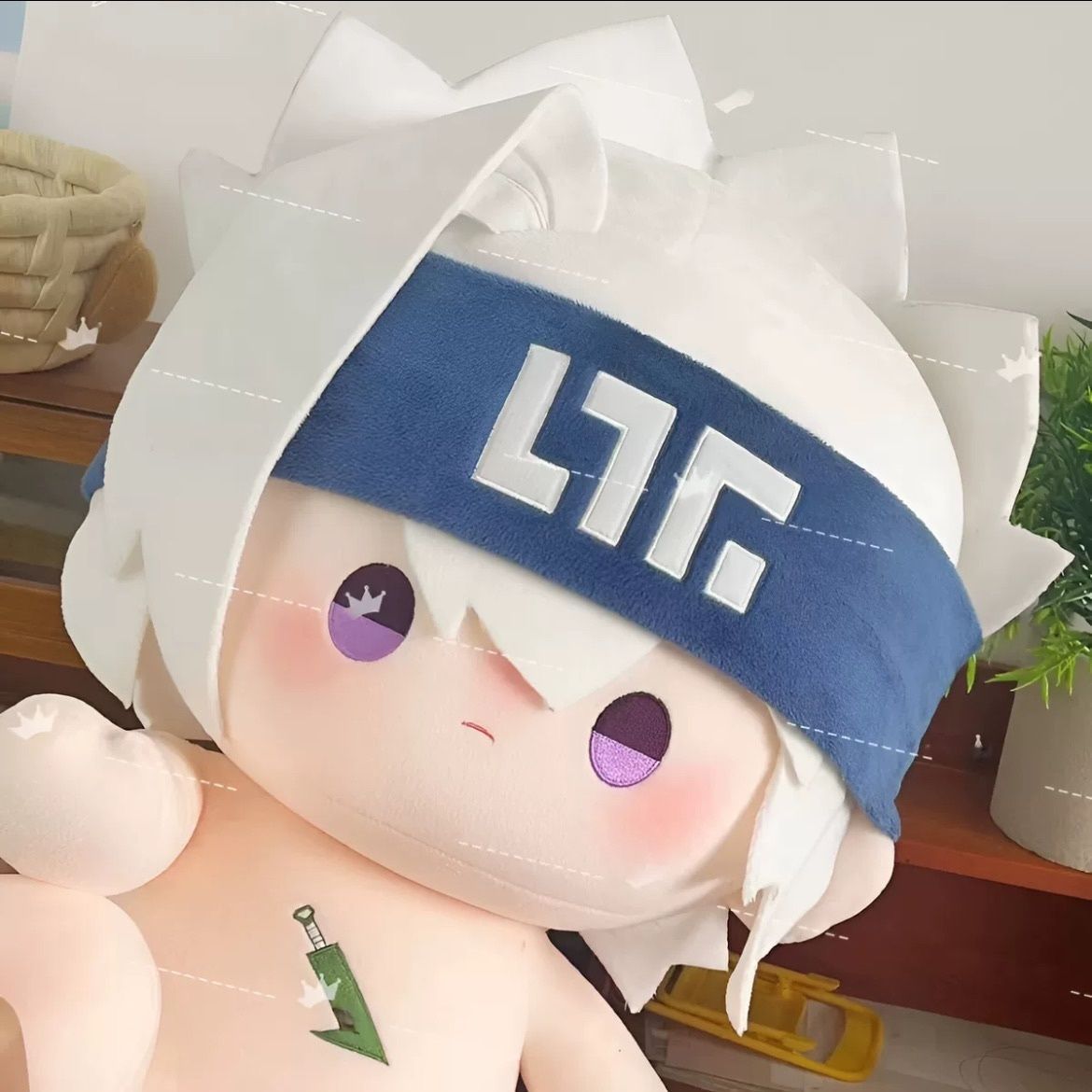 原创凹凸世界周边格瑞棉花娃娃