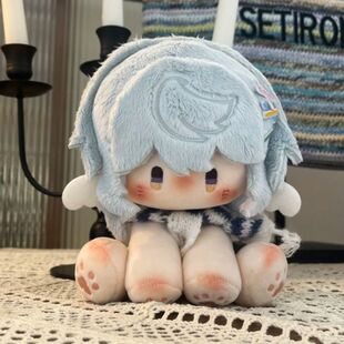 崩坏星穹铁道周边知更鸟属性15cm棉花娃娃坐姿玩偶公仔女生日礼物