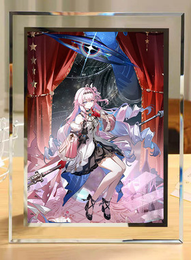 鸣潮群星交错系列达妮娅水晶相框周边摆件装饰礼物送厨子桌面谷子