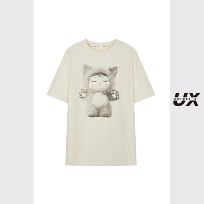 UNIDES-X UX新款秋季女装T恤DL301014A130