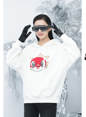 UNIDES-X UX生肖系列白色卫衣