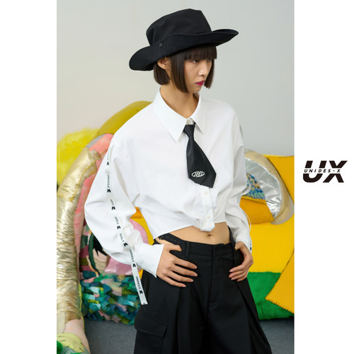 松紧直筒裤UNIDES-XUX时尚