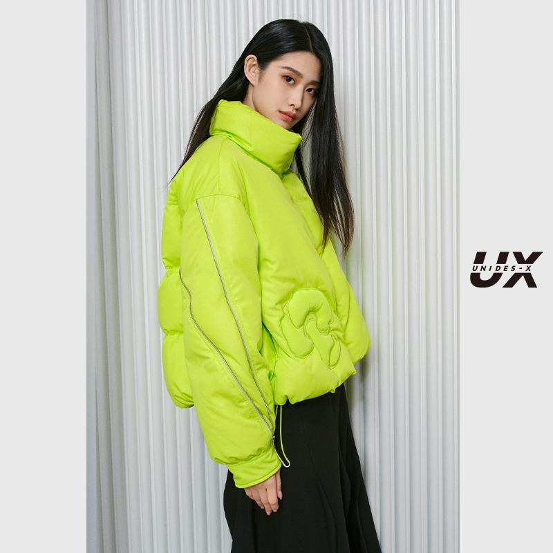 UNIDES-XUX短款立领羽绒服