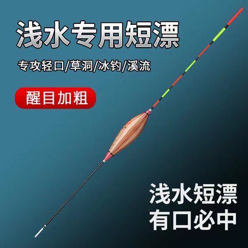 正品芦苇浅水漂加粗醒目冬钓浮漂