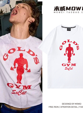 connor健身gym巅峰对决周边T恤男宽松纯棉heatedrivalry短袖衣服