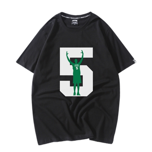 狼王KG凯文加内特退役纪念t恤男女凯尔特人塔图姆同款短袖运动夏