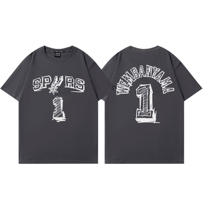 末威短袖美式休闲青年T恤