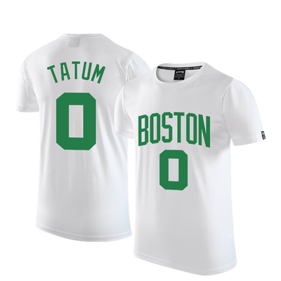 凯尔特人塔图姆球衣0号美式篮球运动训练服宽松纯棉短袖t恤男夏季