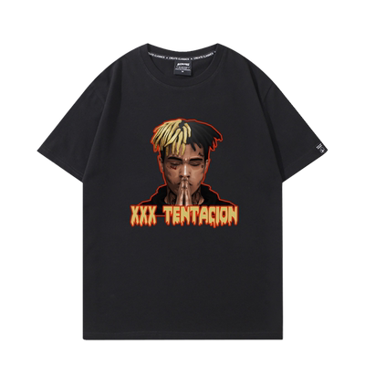 末威短袖青年xxxtentacionT恤
