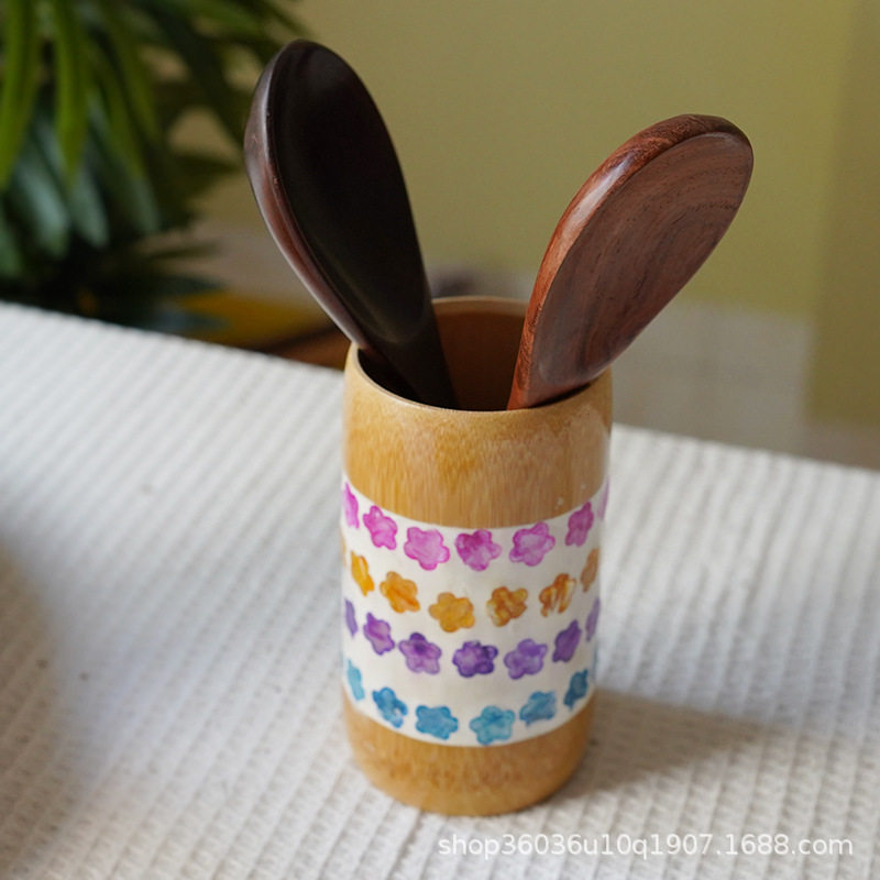 贝壳筷子筒竹子酒店食堂餐厅筷盒创意喝水啤酒果汁水杯化妆刷收纳,餐饮具,餐具笼/架,淘宝优惠券,粉丝福利购,淘宝优惠卷